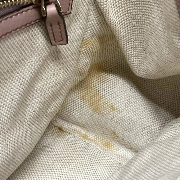 GUCCI Soho Pink Beige Patent Leather Tote Bag 390-081325 - Picture 11 of 12